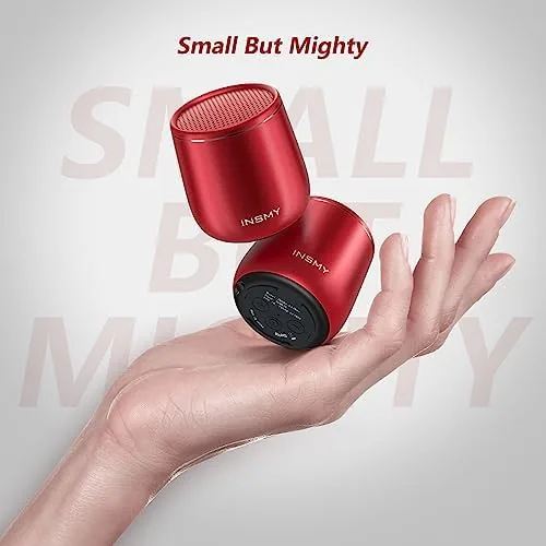 Close look at the INSMY Small Bluetooth Speaker, Waterproof Mini Portable Wireless Speakers | build quality