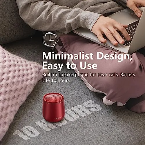 The INSMY Small Bluetooth Speaker, Waterproof Mini Portable Wireless Speakers | compared in context