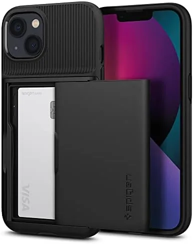 Spigen Slim Armor CS Case Compatible with iPhone 13 Card Slot - Black Review: Tested and Rated