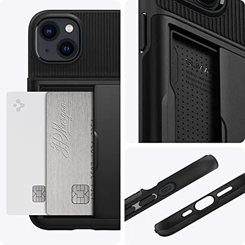 Testing the Spigen Slim Armor CS Case Compatible with iPhone 13 Card over two weeks