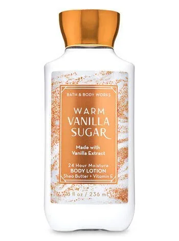 The B & Body Works Warm Vanilla Sugar - Full Size in real use
