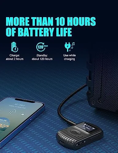 Testing the COMSOON Bluetooth Receiver, Black, 3.5mm AUX Bluetooth 5.0 Adapter | over two weeks