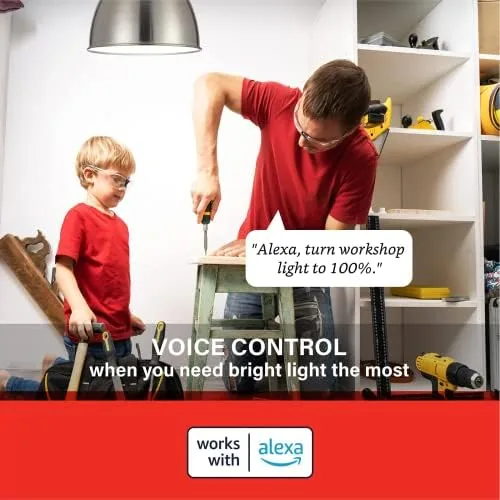 The Sengled Alexa Light Bulbs 100W Equivalent, Smart Light Bulbs 1500 in real use