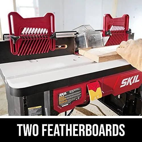 Another view of the SKIL SRT1039 Benchtop Portable Router Table for SKIL Routers RT1323-00