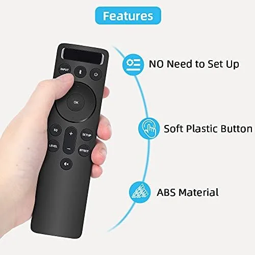 The OEM for VIZIO Soundbar Remote with Backlit Display, Replacement Remote in real use