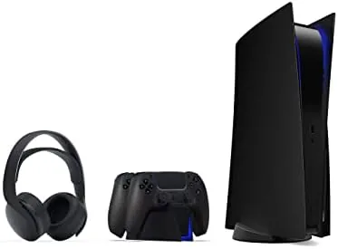 The charging indicator lights on the PS5 dock during charging
