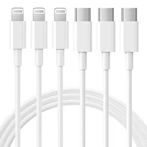 iPhone Charger 3 Pack USB C to Lightning Cables Review: Six Feet of Reliable Power