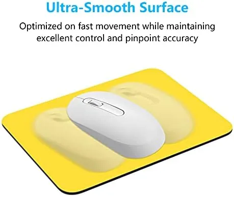 Another view of the Dapesuom Small Mouse Pad, 6 x 8 Inch Thick Rubber