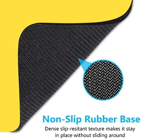 The Dapesuom Small Mouse Pad, 6 x 8 Inch Thick Rubber compared in context