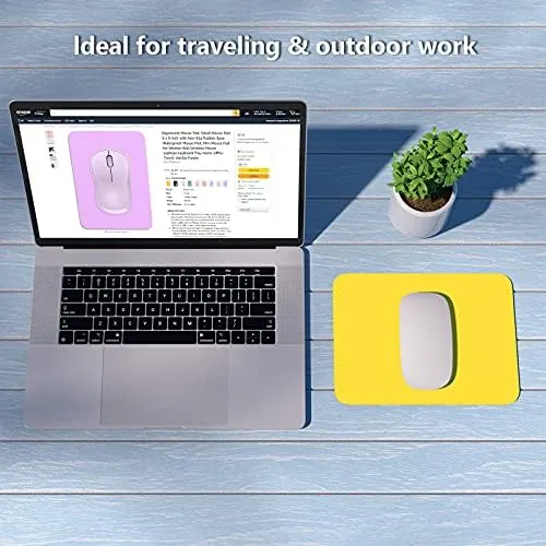 Testing the Dapesuom Small Mouse Pad, 6 x 8 Inch Thick Rubber over two weeks