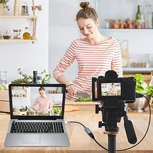 Another view of the GUERMOK Video Capture Card, USB3.0 HDMI to USB-C Capture Device