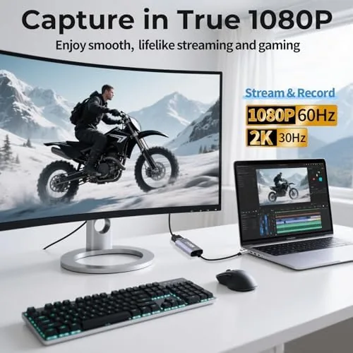 Testing the GUERMOK Video Capture Card, USB3.0 HDMI to USB-C Capture Device over two weeks