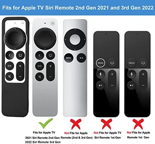 Close look at the Case Compatible with Apple TV 4K Siri Remote 2021 2022 build quality