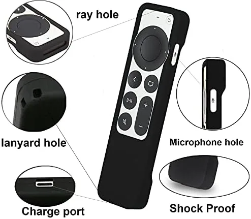 Another view of the Case Compatible with Apple TV 4K Siri Remote 2021 2022