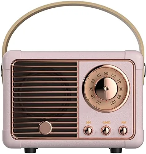 Overview of the Baolira Retro Bluetooth Speaker, Gifts for Teen Girls, Cute Room