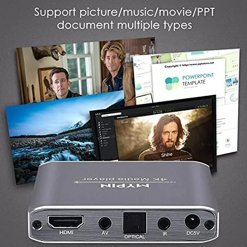 Testing the 4K Media Player with Remote Control, HDMI up to 7.1 over two weeks