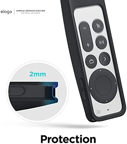 The elago R5 Locator Case for Apple TV 4K Siri Remote compared in context