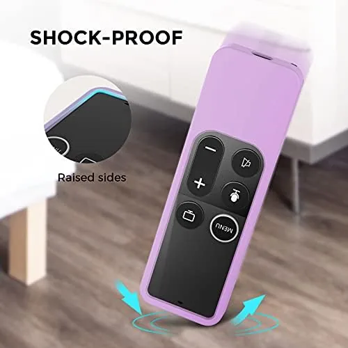 The AhaStyle Protective Case for Apple TV 4K Siri Remote 3rd in real use
