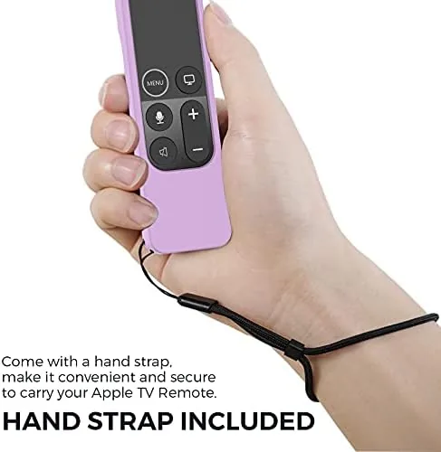 Another view of the AhaStyle Protective Case for Apple TV 4K Siri Remote 3rd