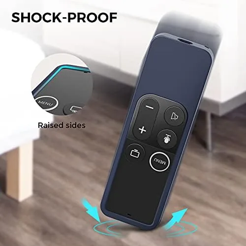The AhaStyle Protective Case for Apple TV 4K Siri Remote 3rd in real use