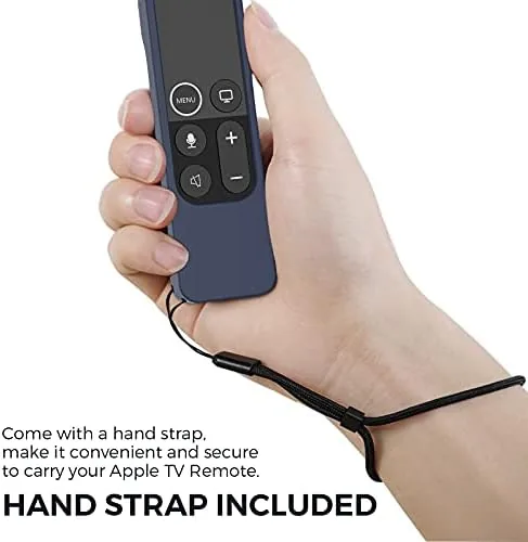 Another view of the AhaStyle Protective Case for Apple TV 4K Siri Remote 3rd
