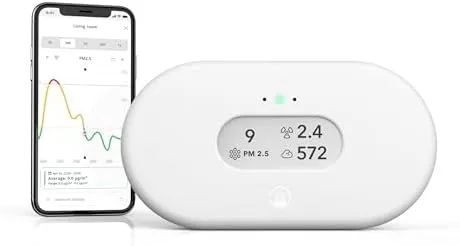 Airthings 2960 View Plus - Battery Powered Radon & Air Quality Monitor (PM, CO2 Review: Tested and Rated