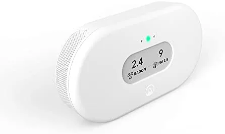 Close look at the Airthings 2960 View Plus - Battery Powered Radon & Air build quality