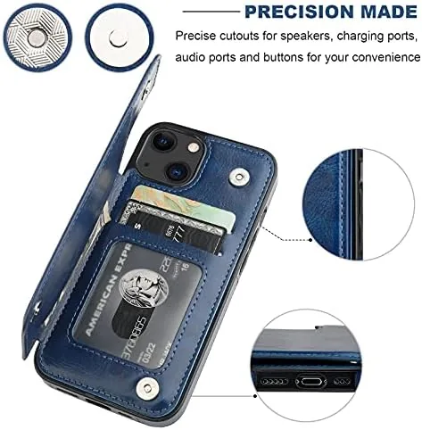 Testing the ONETOP for iPhone 13 Wallet Case with Card Holder,Blue | over two weeks