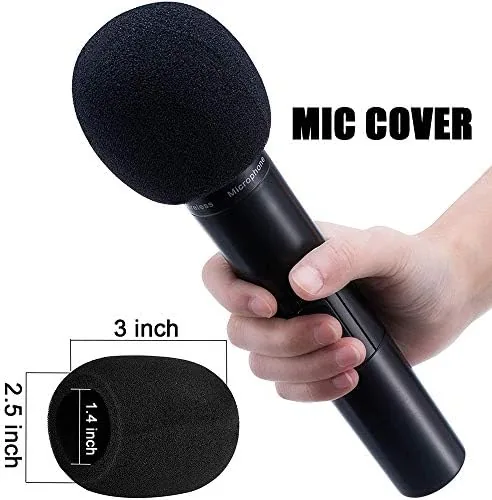 Another view of the Microphone Isolation Shield - Tripod Stand 2 ft 6" to