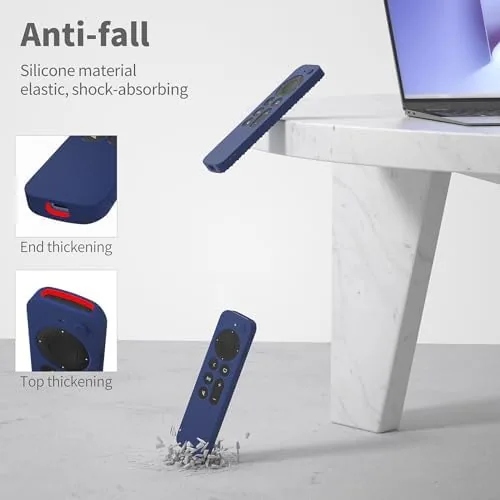 The Hi Color Silicone Cover Compatible with Apple TV Siri Remote in real use