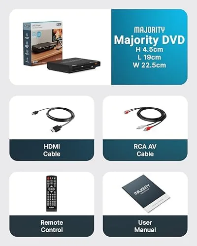 The 2026 Model HDMI DVD Player for TV | 1080P Region compared in context