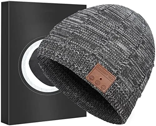 Overview of the Bluetooth Beanie Hat Headphones, 23H Playtime, Cool Christmas Tech Gifts