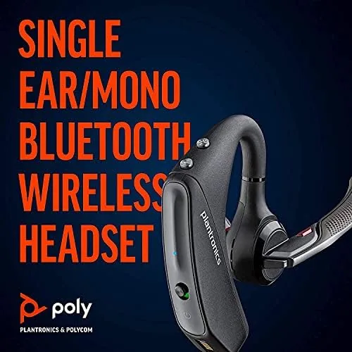 The Plantronics Voyager 5200-UC Bluetooth Headset Bundle w/Bonus Wall Charger #206110-01-B compared in context