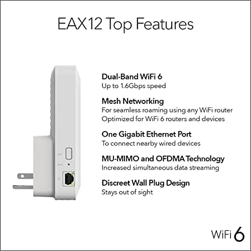 Testing the NETGEAR WiFi 6 Range Extender (EAX12) - Add up to over two weeks