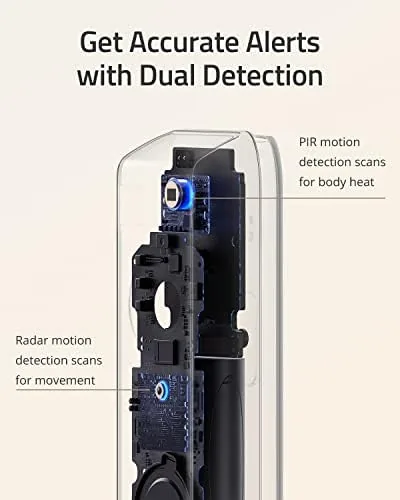 eufy doorbell capturing a delivery person at the front door