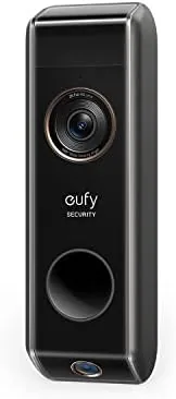 eufy doorbell night vision view of a porch in the dark