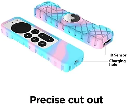 Close look at the Remote Case for Apple Siri Remote 2021/2022 (2nd/3rd Gen), Anti-Lost build quality