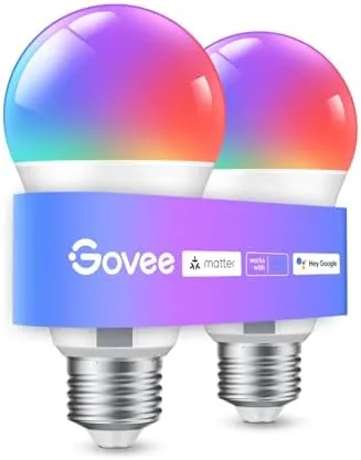 Govee A19 Smart Bulb Review: Two Pack RGBWW Lights for Whole Room Color
