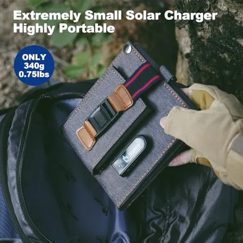 The [Upgraded Tiny Solar Charger] BigBlue 14W Solar Panels with USB-A compared in context