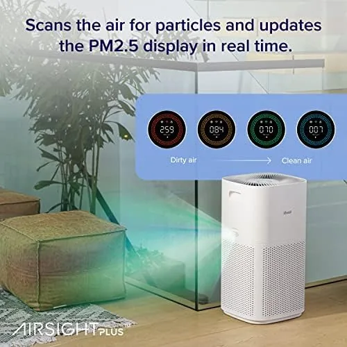 Another view of the Levoit Smart Air Purifiers for Home Large Room up to