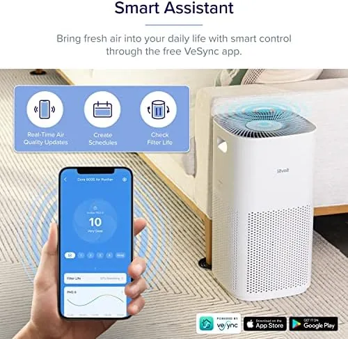 Testing the Levoit Smart Air Purifiers for Home Large Room up to over two weeks