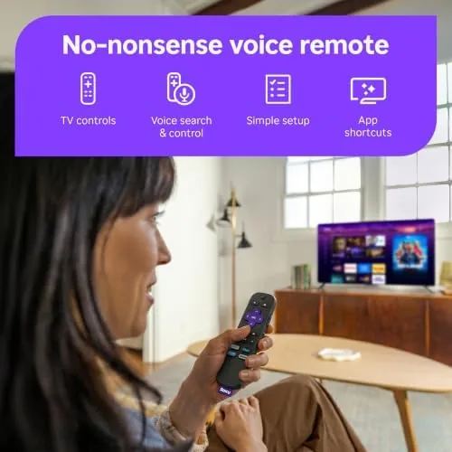 Unboxing the Roku Streaming Stick 4K showing the stick, remote, cables, and batteries