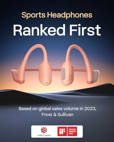 Close look at the SHOKZ OpenRun Pro - Open-Ear Bluetooth Bone Conduction Sport Headphones build quality