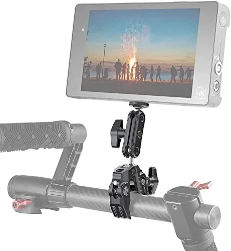 Close look at the ULANZI Super Clamp Camera Clamp Mount Monitor 360° Ballhead Magic build quality