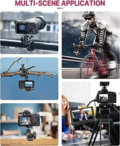 The ULANZI Super Clamp Camera Clamp Mount Monitor 360° Ballhead Magic compared in context