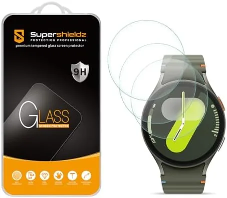 Supershieldz (3 Pack) Designed for Samsung Galaxy Watch 7, 6, 5, 4, (44mm) Tempered Review: Tested and Rated