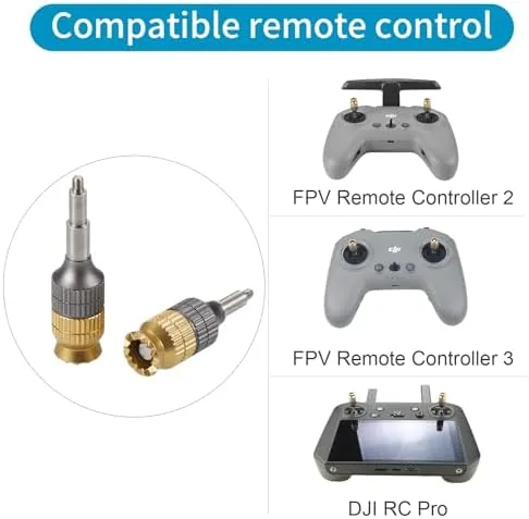 Close look at the Extended Joy Sticks for DJI Avata 2,Neo,FPV Controller 2/3,RC Pro build quality