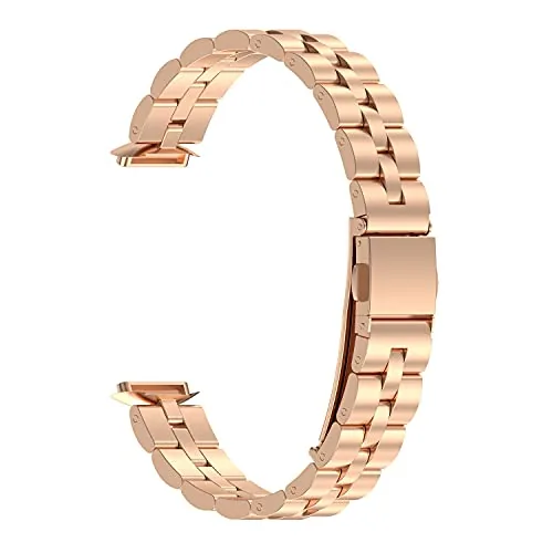 Testing the AISPORTS Compatible with Fitbit Luxe Band Stainless Steel for Women over two weeks