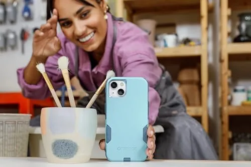 The OtterBox iPhone 13 (ONLY) Commuter Series Case - RIVETING Way in real use