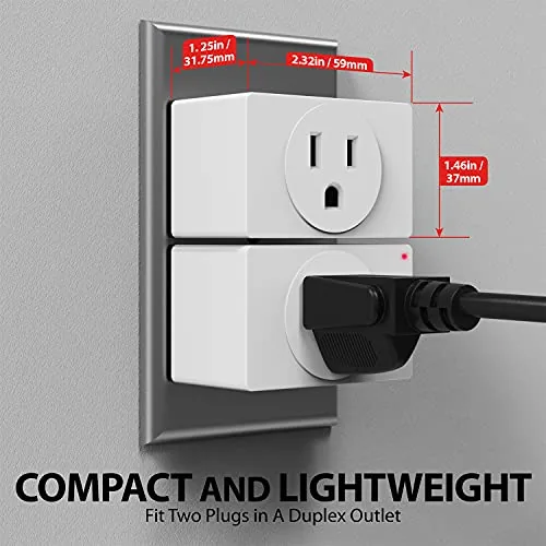 Close look at the Fosmon Wireless Remote Control Outlet Plug Indoor, Battery Operated On/Off build quality